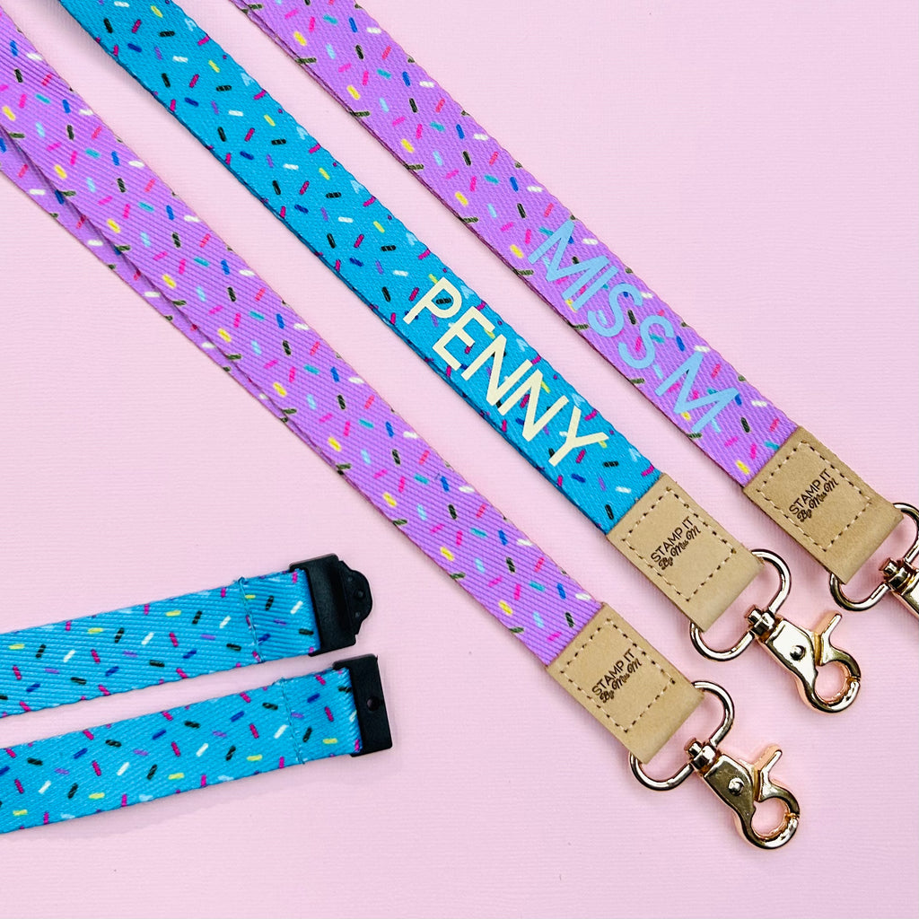 Lanyards and ID holders – STAMP IT, By Miss. M